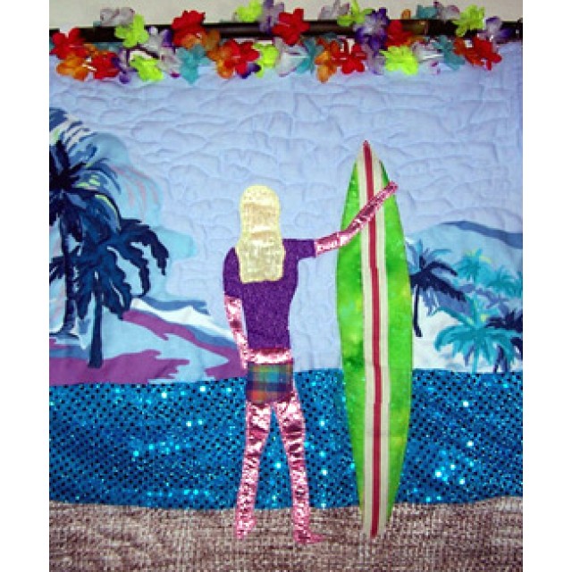 Surfer Girl Challenge quilt