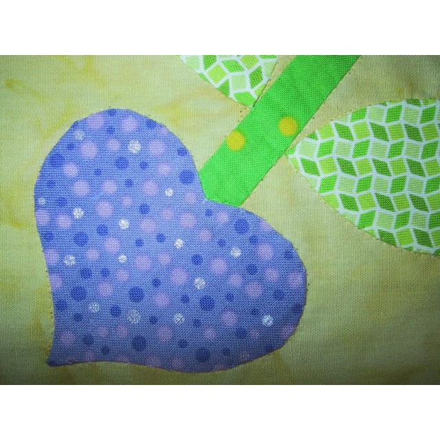 Sample machine applique (invisible technique)