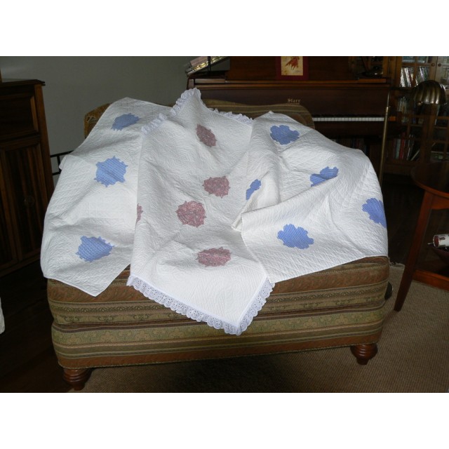 Three quilts for triplets