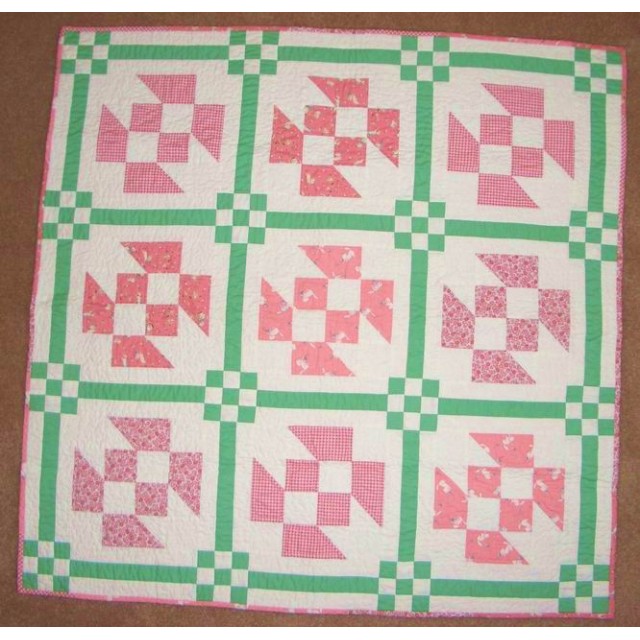 1930s repro Baby Quilt