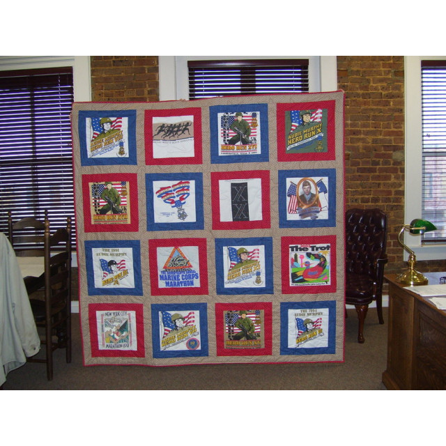 marathon t-shirt quilt