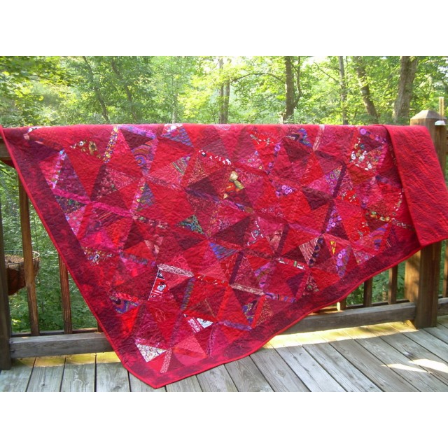 Red Wedding Quilt
