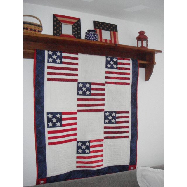 Americana Flag Quilt