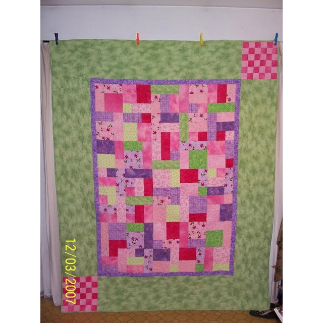 Pink and Green