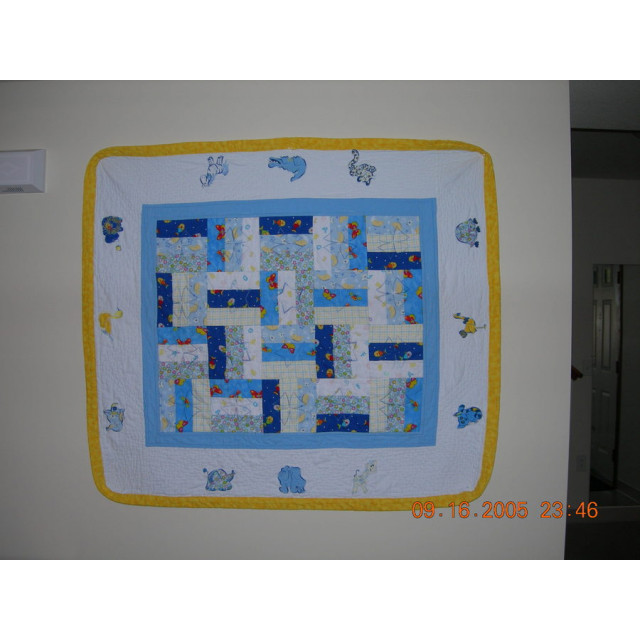 baby quilt for Tony Jr.