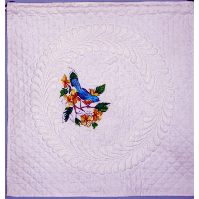 Wholecloth Bluebirds