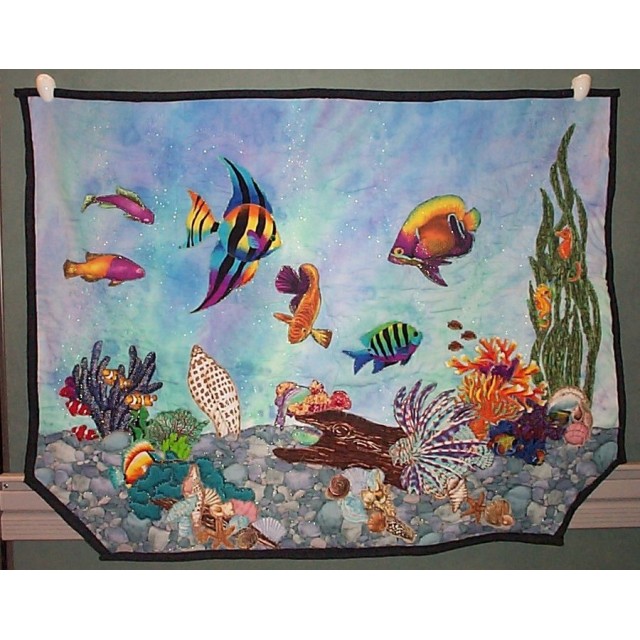 Riz' Fish Tank; Destroyed in home fire 1/2009.