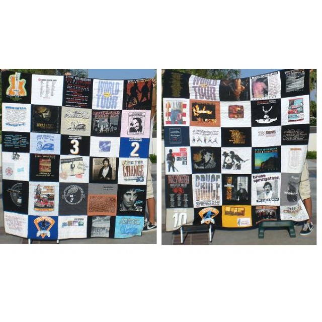 Springsteen T-Shirt Quilt