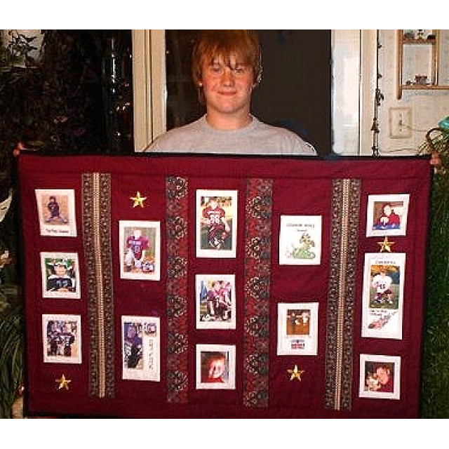 Cody's 12th Birthday Memory Photo Quilt