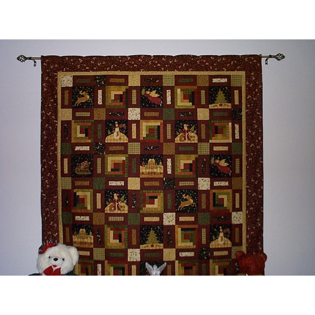 Christmas Log Cabin