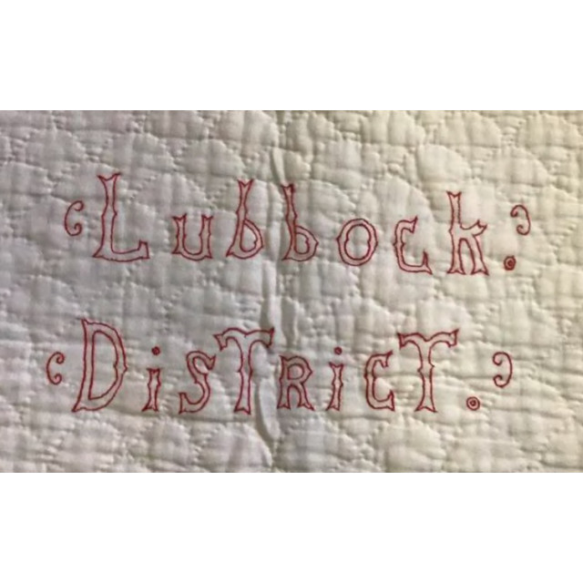Lubbock District Quilt Mystery Solved