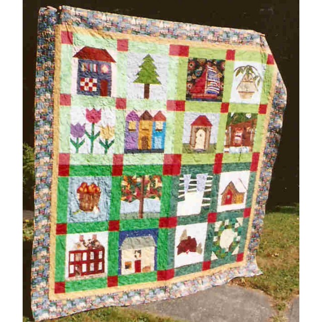 Seasons Raffle Quilt