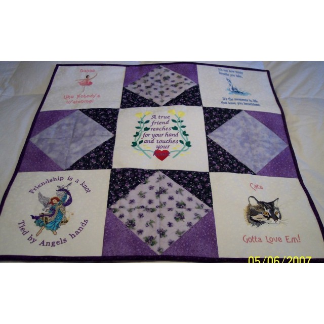 Danielle's Graduation Quilt