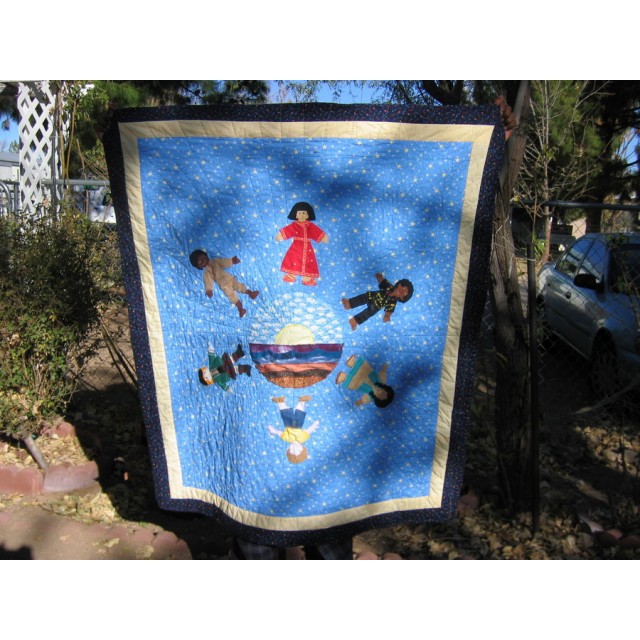 Nicholas' Birth Quilt