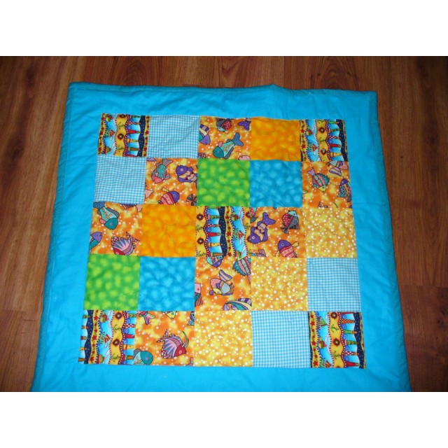 Linus fish quilt
