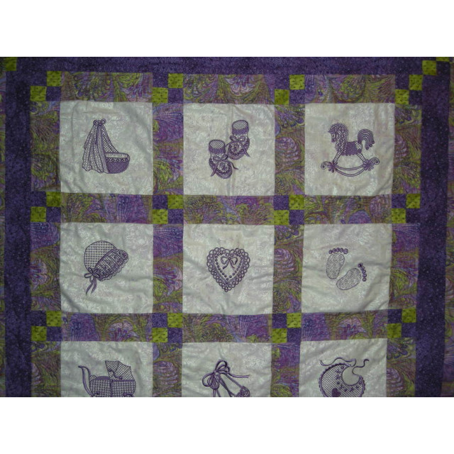 Brie's baby quilt