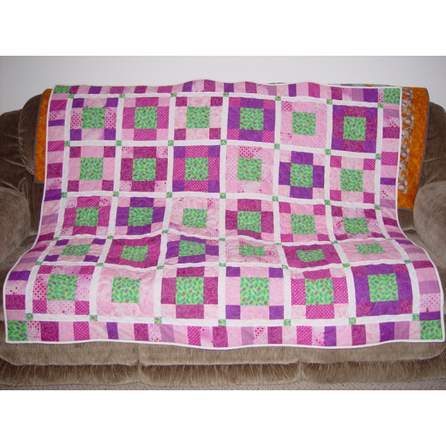 Courtney's Snuggling and Reading Quilt