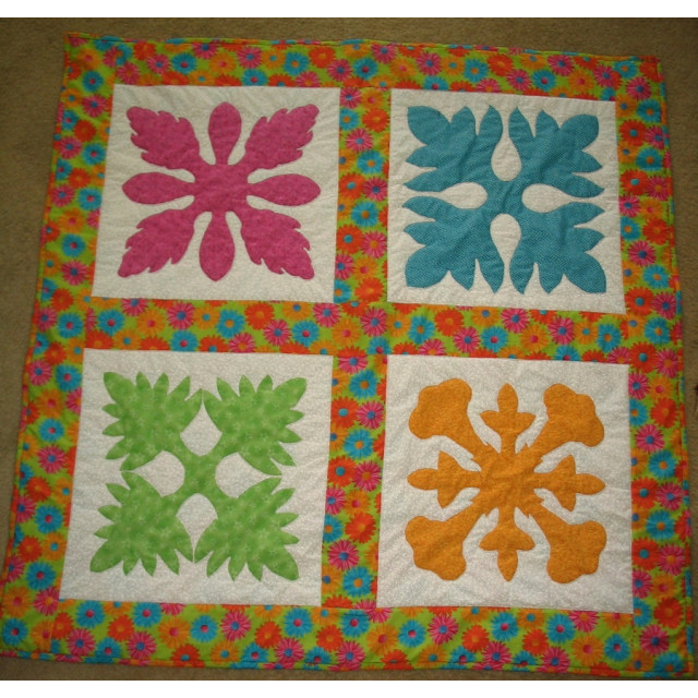 Hawaiian Baby Quilt