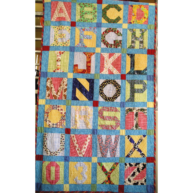 Duncan's Alphabet Quilt