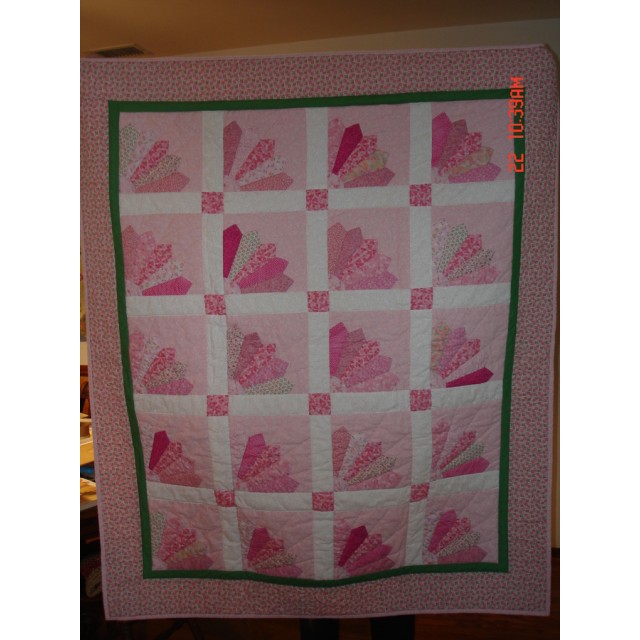 Dresden Fan Baby Quilt