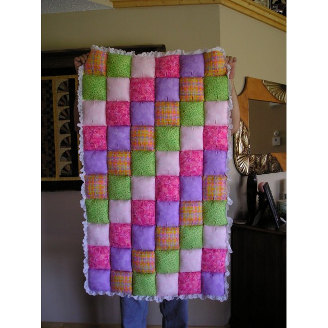 Emily's Puff Quilt