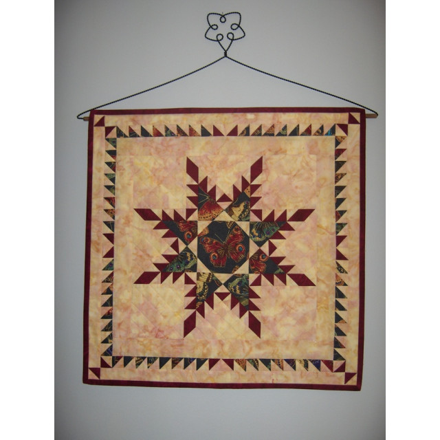 Feathered Star Challenge Quilt