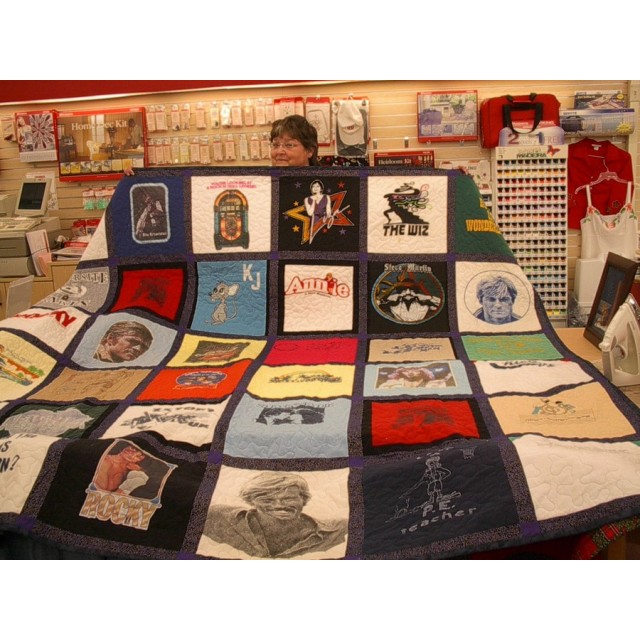 Karen's T-shirt Quilt