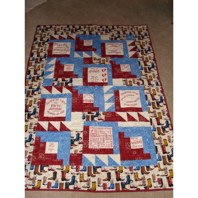 Jayden's Cowboy Quilt