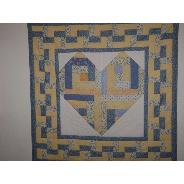 Heart quilt