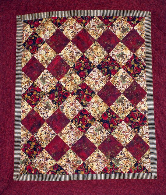 Christmas quilt for Mom
