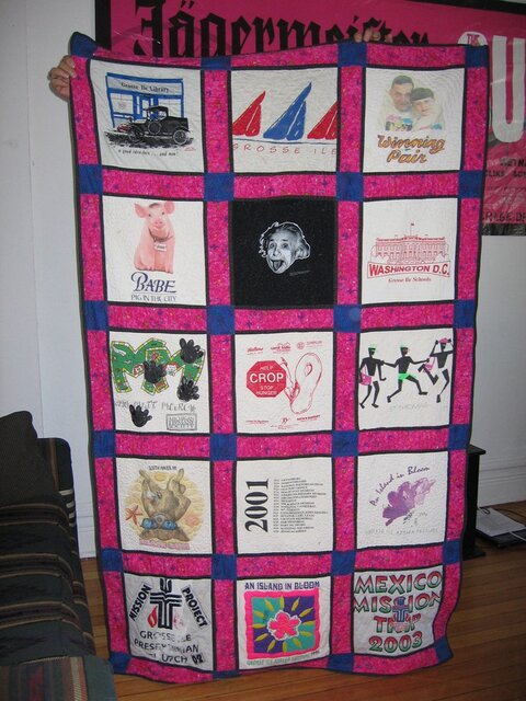 Graduation quilt