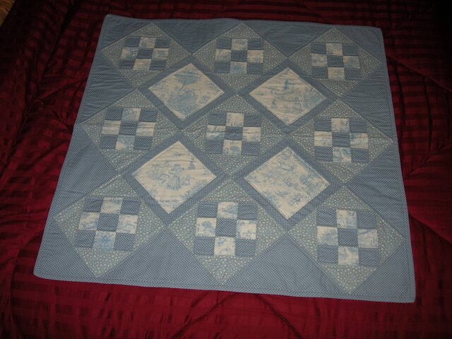 Baby Luke's Nursery Rhyme Quilt
