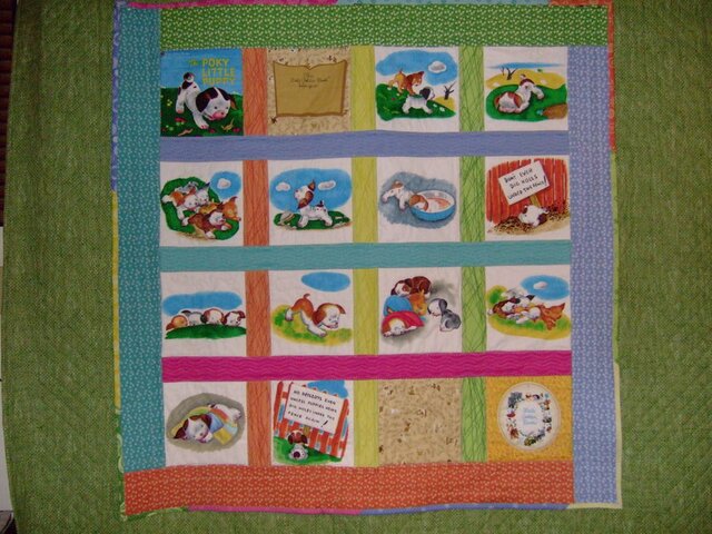Poky little puppy and the patchwork quilt