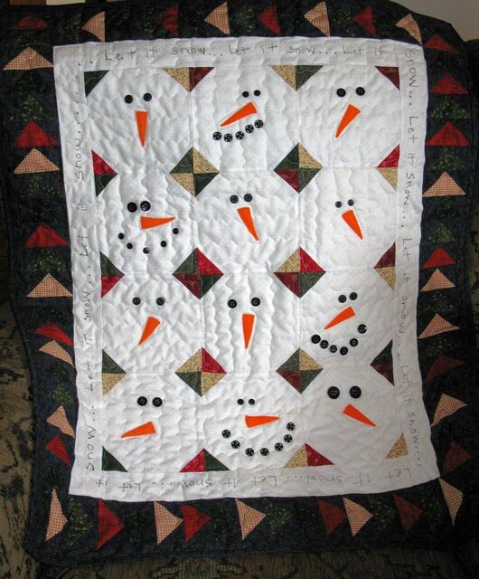 Snowman Quilt