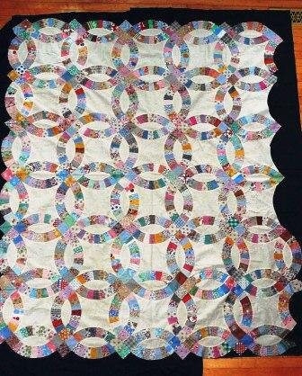 Great-Grandma Van Heukelom's unfinished quilt
