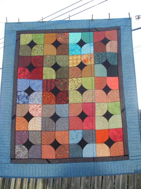 10-minute blocks charity quilt