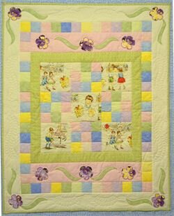 Mary Mack Baby Quilt