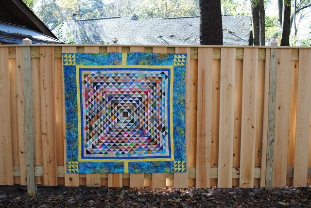 Friendship Triangle Quilt from SOTT’s Exchange