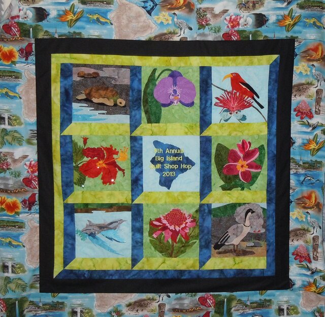 5th Annual Big Island Quilt Shop Hop - 2013