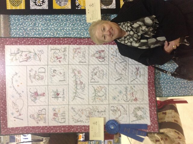 Christmas joy aka Louie's quilt