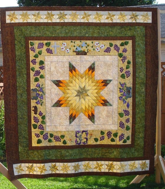 William and Melinda's Wedding Quilt
