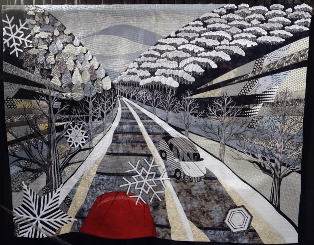 Hurry on Snowy Road, I am Late!