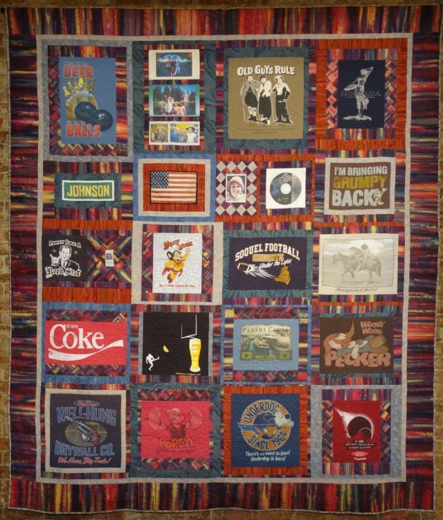 Eric's T Shirt Quilt