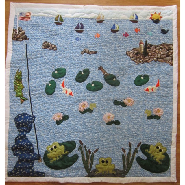 Grandson Quilt Row by Row