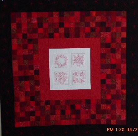 The Redwork Quilt