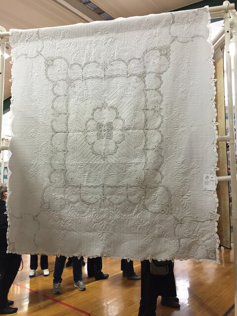 Vintage Linen Bedcover