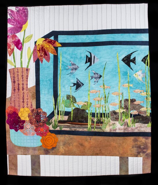 Still life by the aquarium