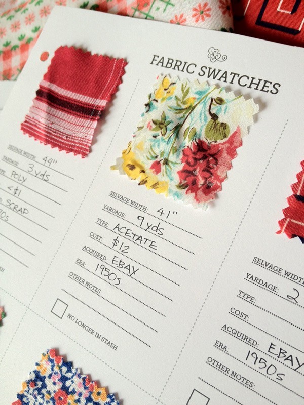 Swatch Notebook