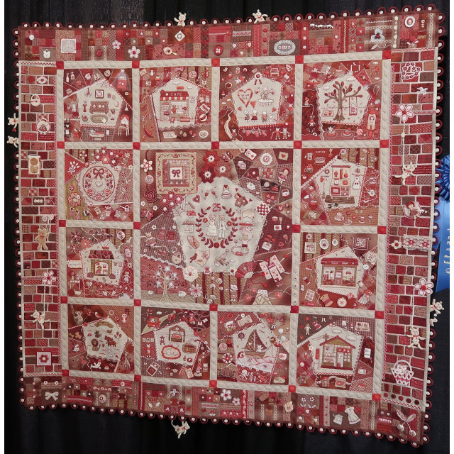 Small Happy Crazy Quilt