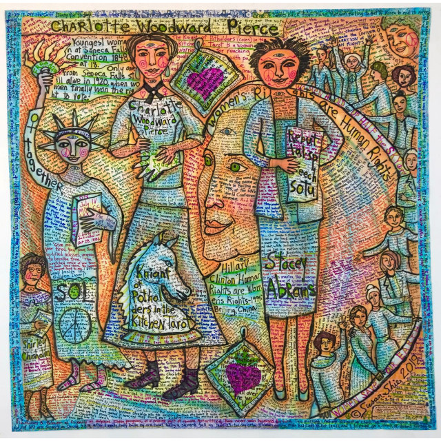 Charlotte: Knight of Potholders (coins) in the Kitchen Tarot